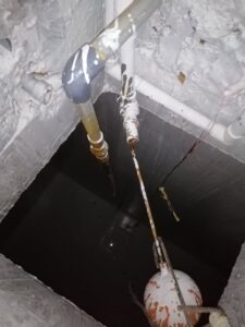 كشف تسربات المياه وعزل خزانات