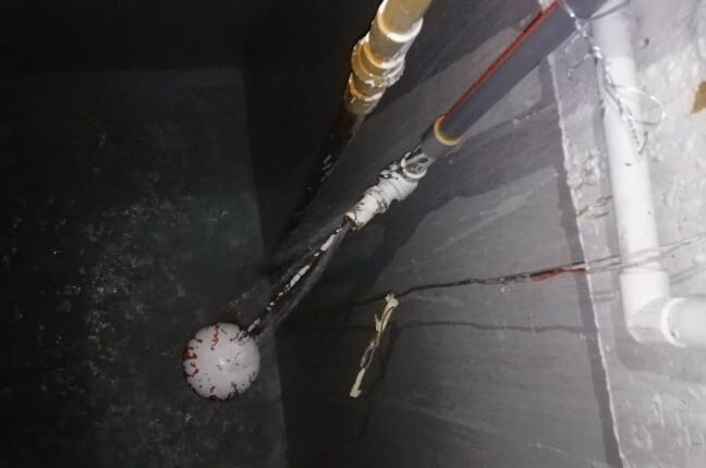 عزل خزانات المياه