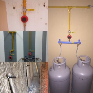 كشف تسربات الغاز