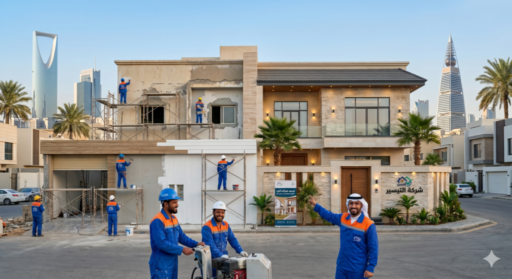 شركة ترميم منازل بالتقسيط