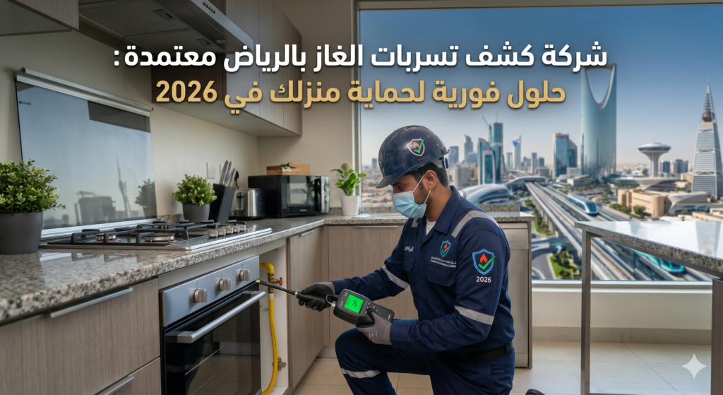 شركة كشف تسربات الغاز بالرياض